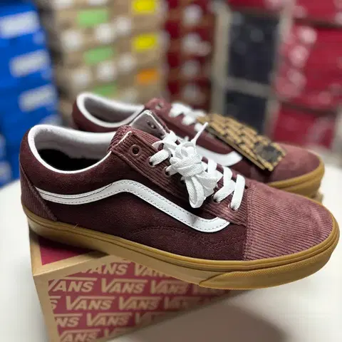 265 반스 남여공용 올드스쿨 스니커즈 VN0005UFBRO