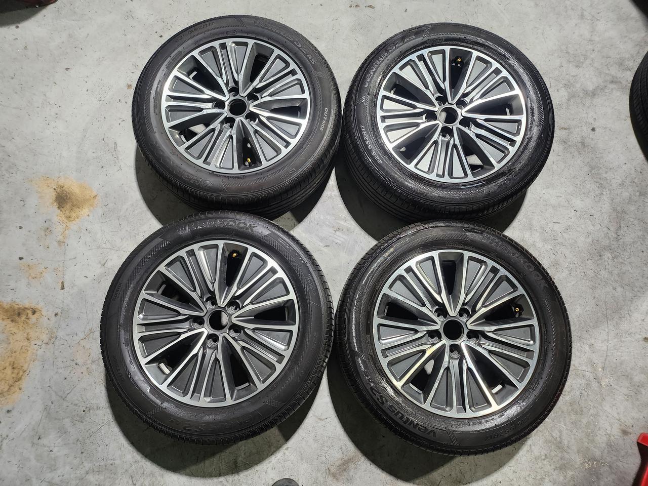 그랜져IG 17인치 하이브리드 중고휠타이어 판매