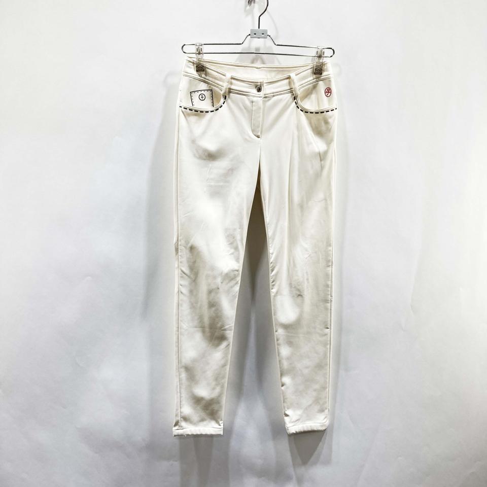 까스텔바작 여성골프 기모팬츠 아이보리25 진스센스