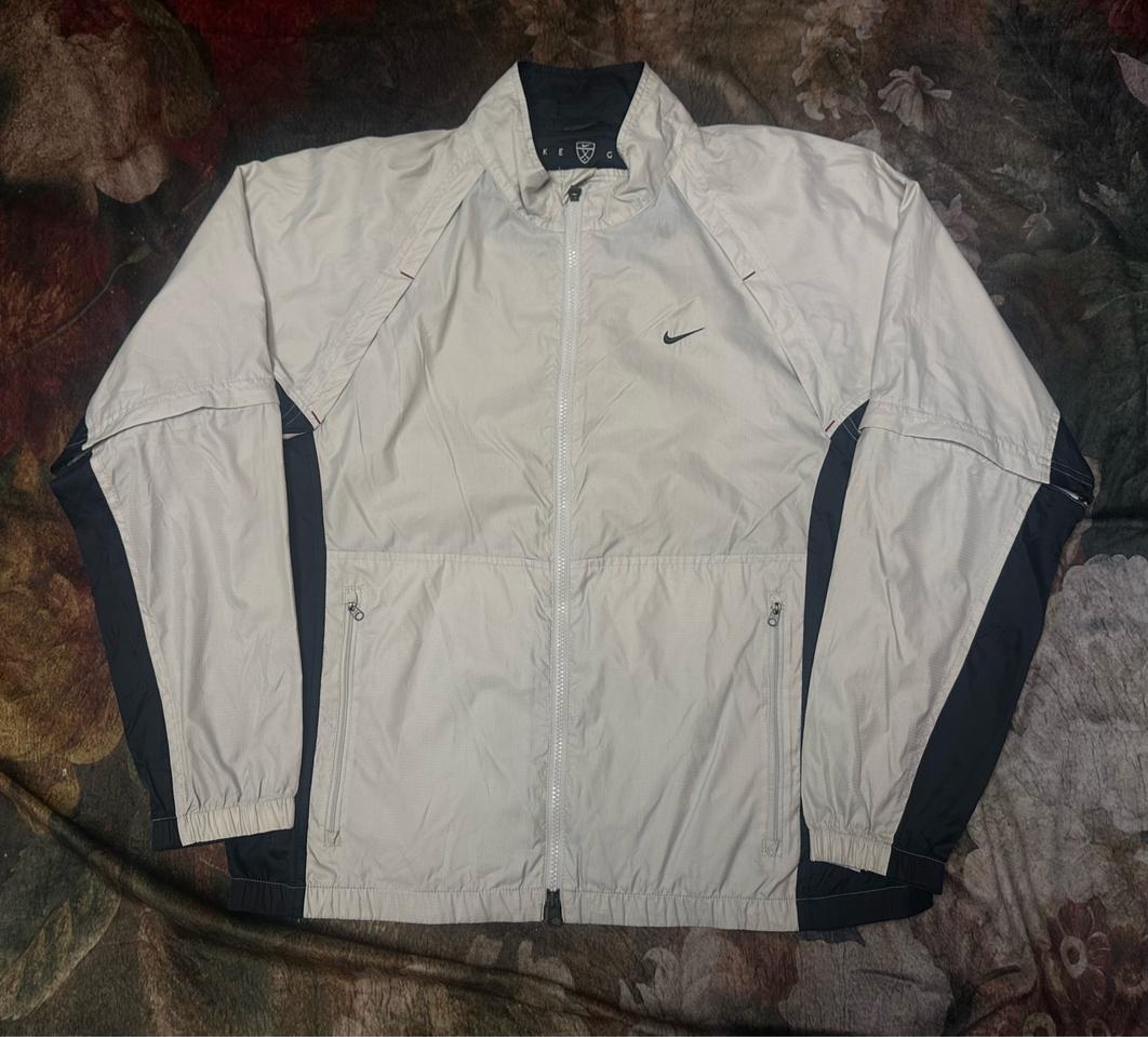 나이키 빈티지 올드스쿨 블랙 사이드라인 아이보리바람막이 95 아디다스