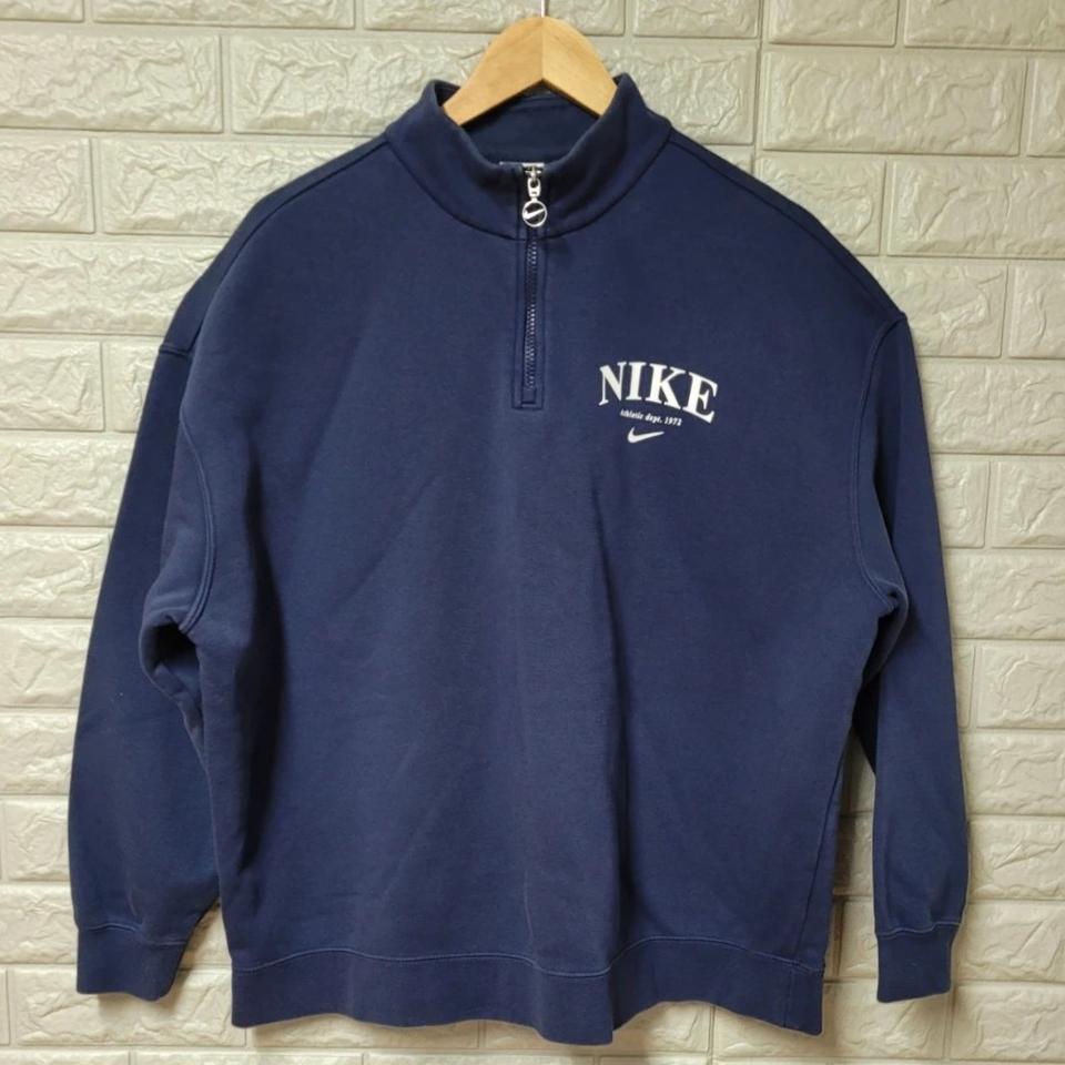 [M] 나이키 스포츠웨어 우먼스 하프집업 맨투맨