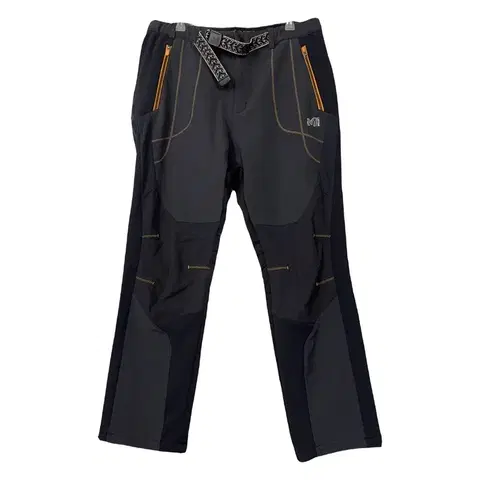 밀레 블랙 그레이 등산 기능성 바지 36