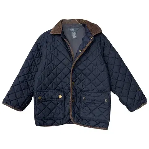 3세 폴로 키즈 네이비 퀄팅 자켓