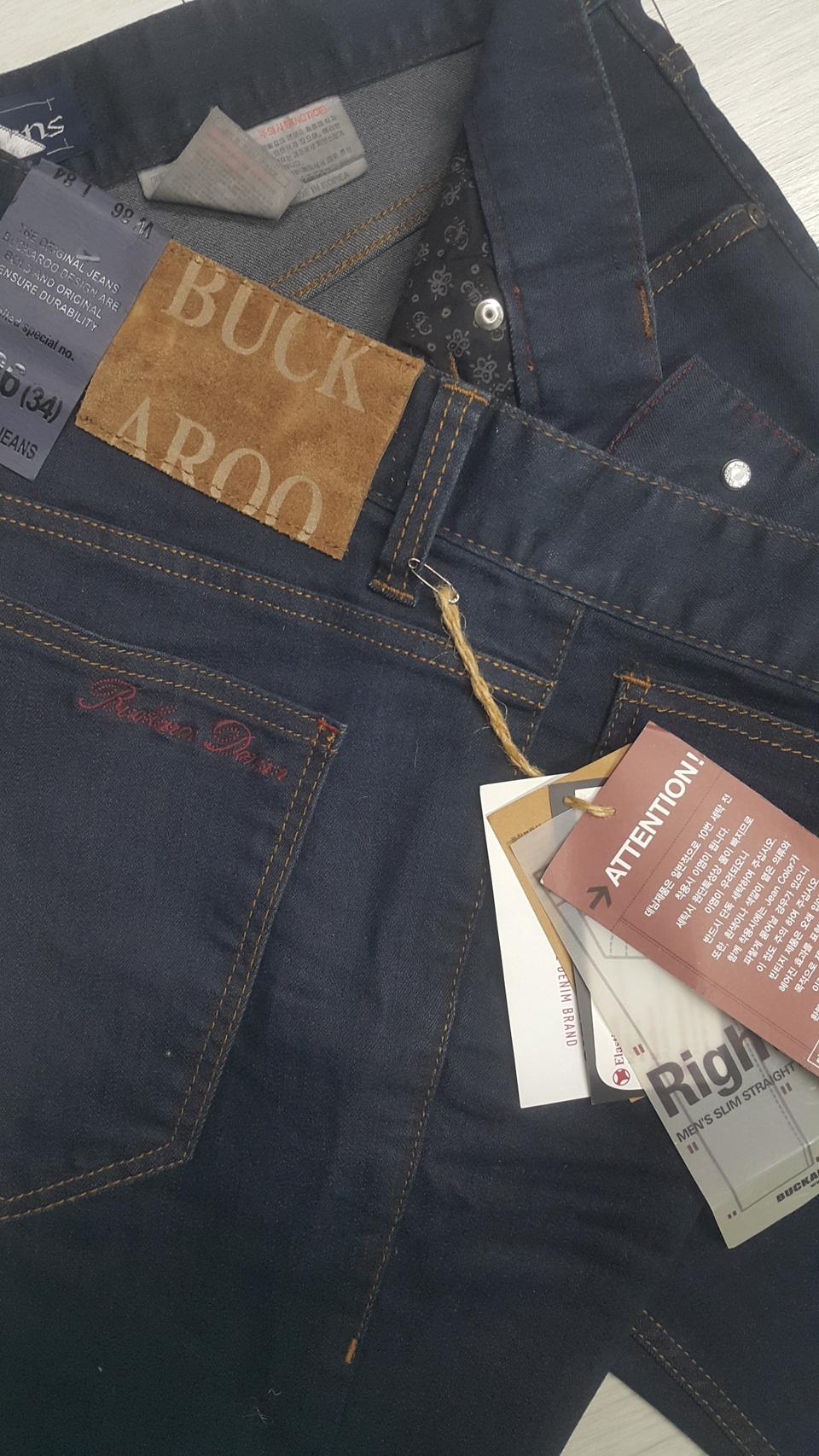 버커루청바지(사방스판) 34인치(No.895)새청바지!