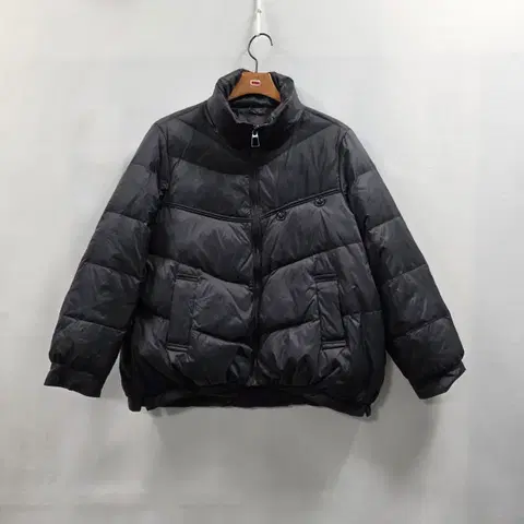 1789 MUZAK 오리털 숏패딩 FREE 블랙 오리솜털70