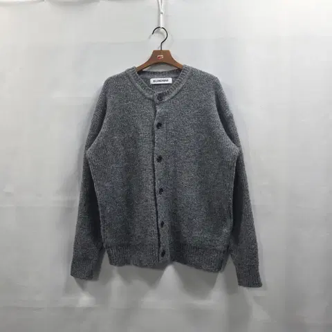 0711 [blondnine]블론드나인 그레이 가디건 니트 XL