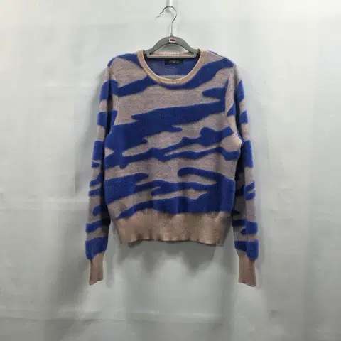 0058 [EGOIST 에고이스트] 브러시드 포근 패턴 니트 F