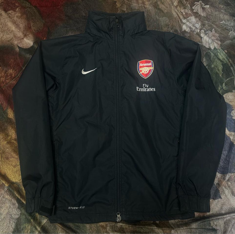 나이키 빈티지 블록코어 스톰핏 블랙아스날바람막이 90 아스날 축구 자켓