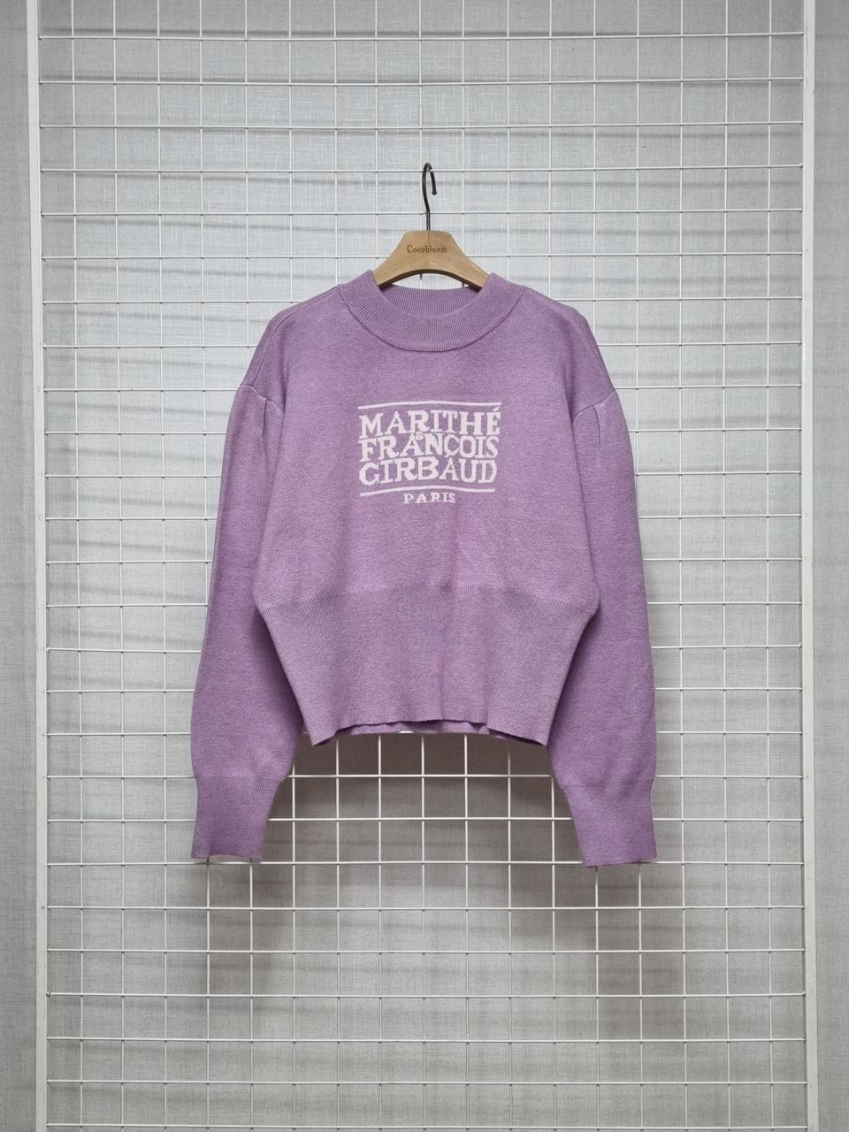 마리떼프랑소와저버 니트 (퍼플)새상품급