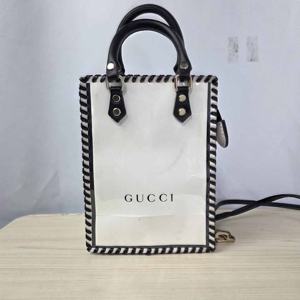 구찌 쇼핑백 리사이클링 크로스백