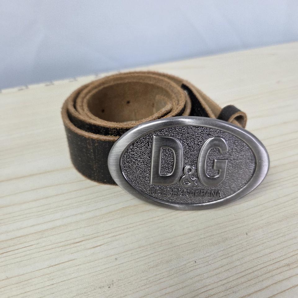 디스퀘어드 빈티지 스타일 벨트