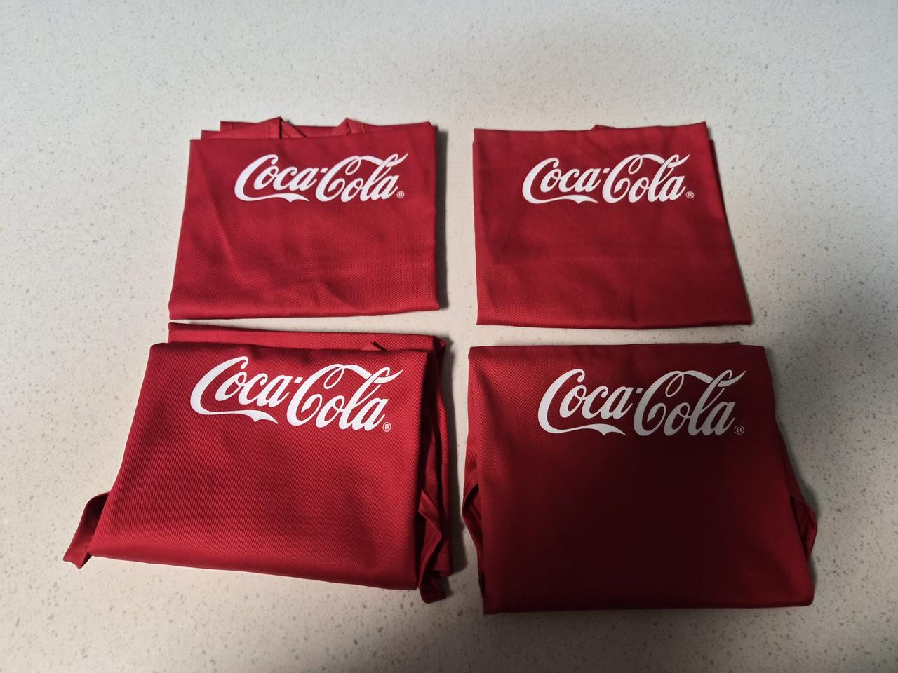 (새상품)코카콜라 굿즈 앞치마 4개
