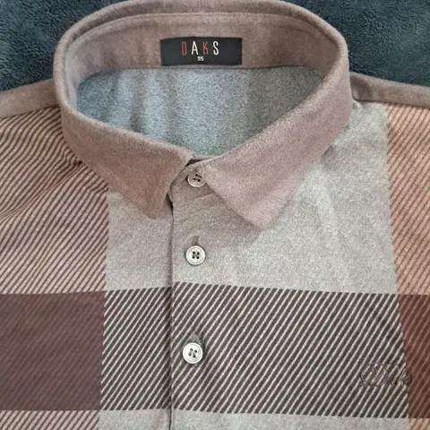 품격있는 닥스 체크 패턴 폴로 셔츠