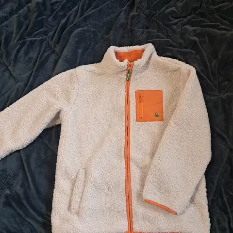 베네통 오트밀 후리스