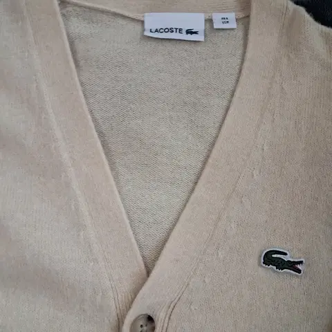 라코스테 울 가디건