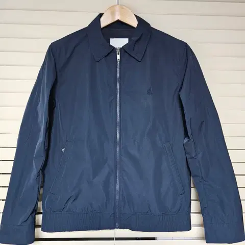 빈폴 네이비 솔리드 집업 블루종자켓 100(L)