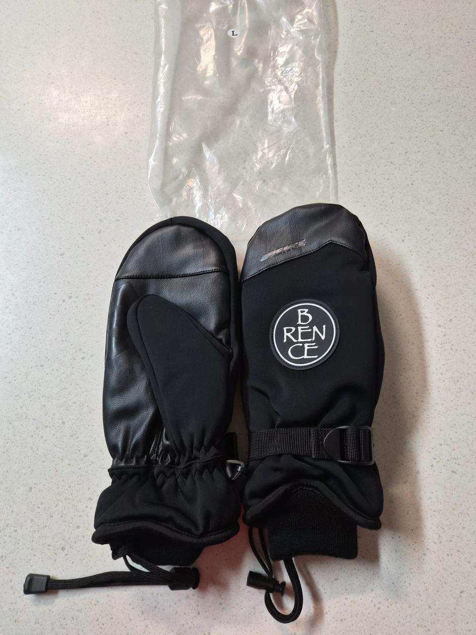 (새상품)BRENCE 블랙 스키 장갑 L