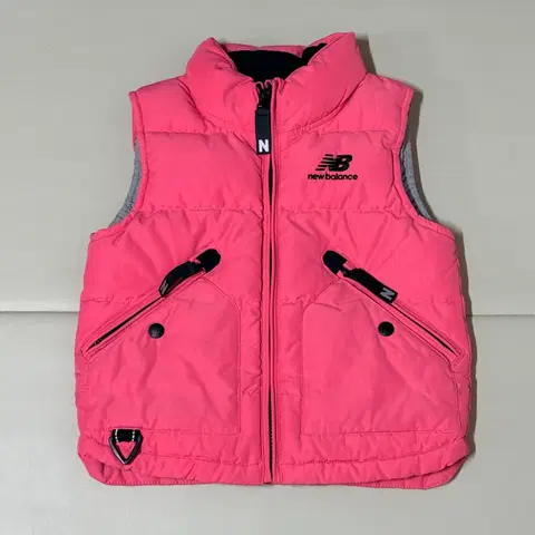뉴발란스 키즈 덕다운 패딩 조끼 110