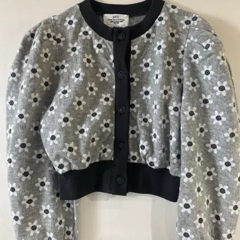 새상품) 플라워 가디건 자켓