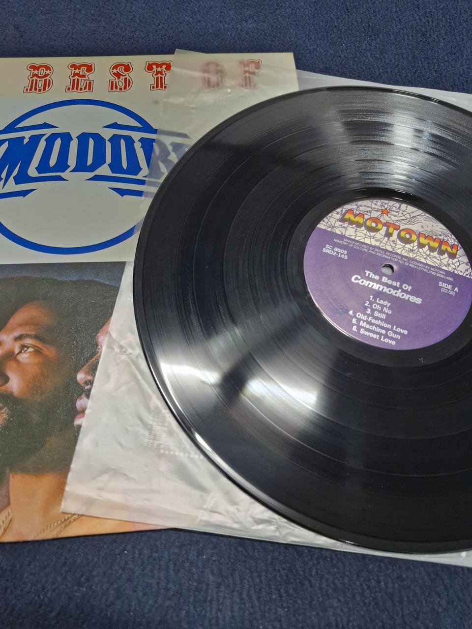 COMMODORES - Three Times a Lady BEST LP