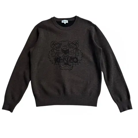 KENZO 겐조 타이거 브라운 니트