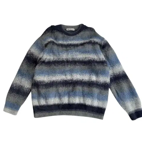 아놀드파마 스트라이프 모헤어 니트