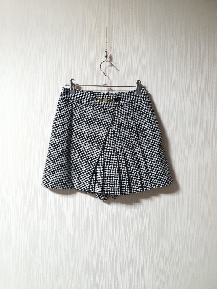 마쥬 maje 하운드투스 체크 큐롯 팬츠 36 사이즈 정품 