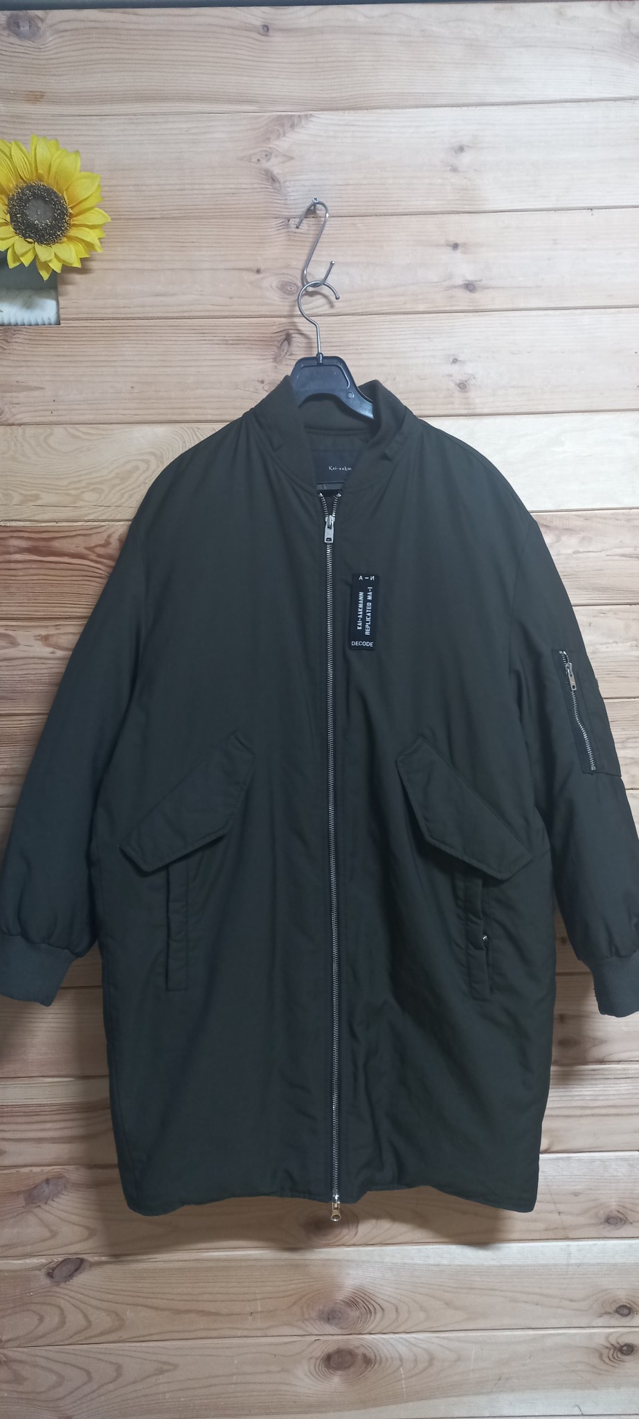 카이아크만 다운  롱패딩 자켓