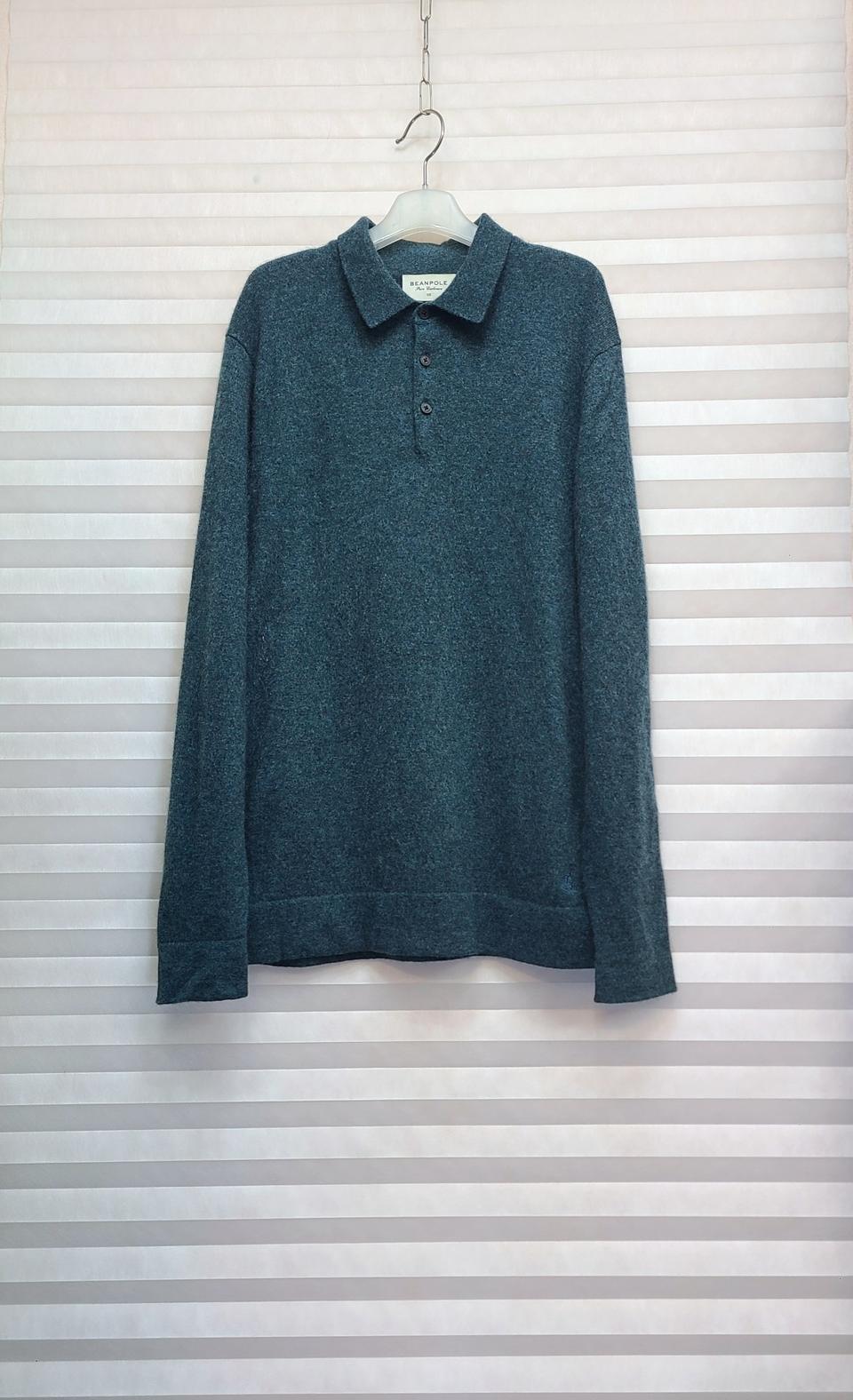 빈폴> 캐시미어100 카라넥 니트 (318천원)