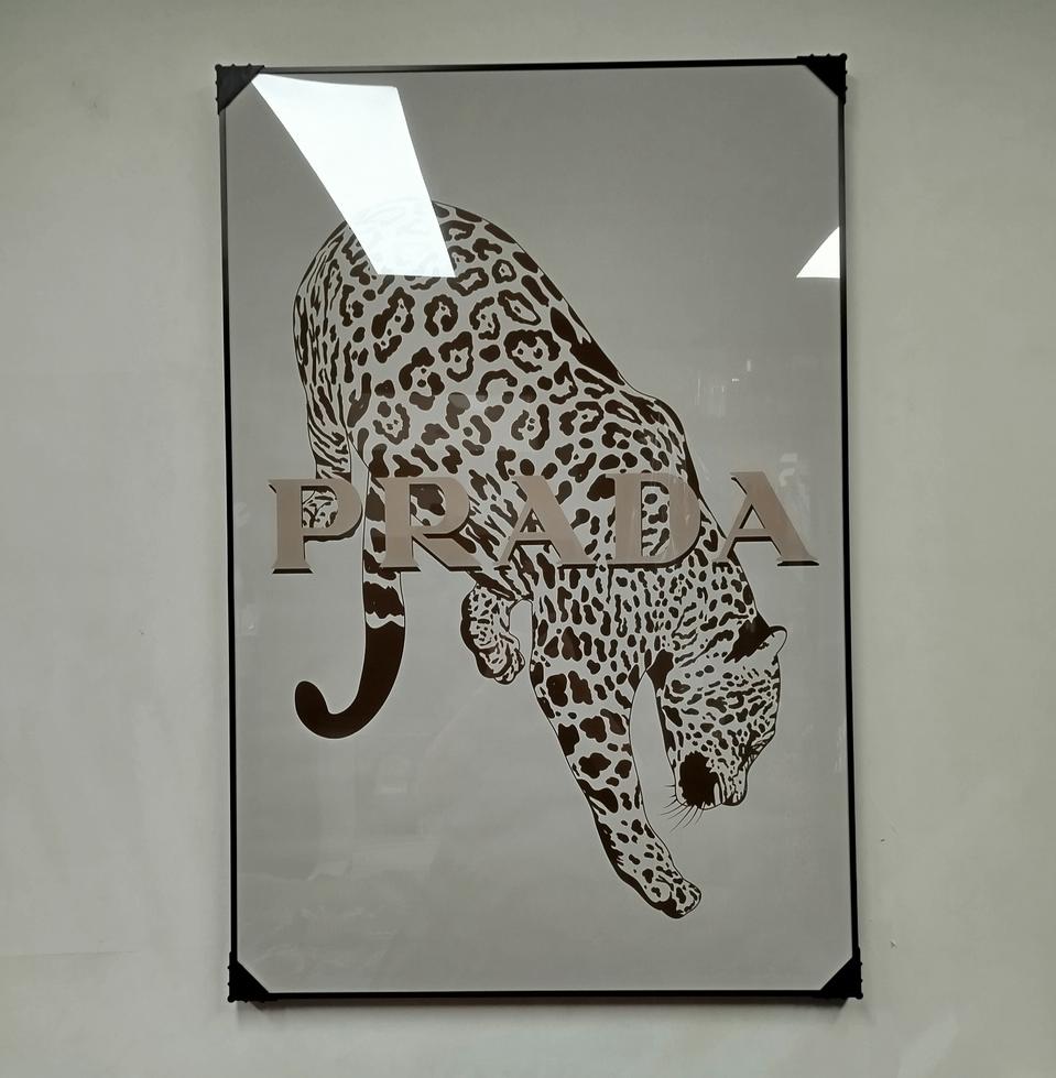 동물그림 프라다 치타그림 그림액자 그림 액자 팝아트 명품그림 표범그림