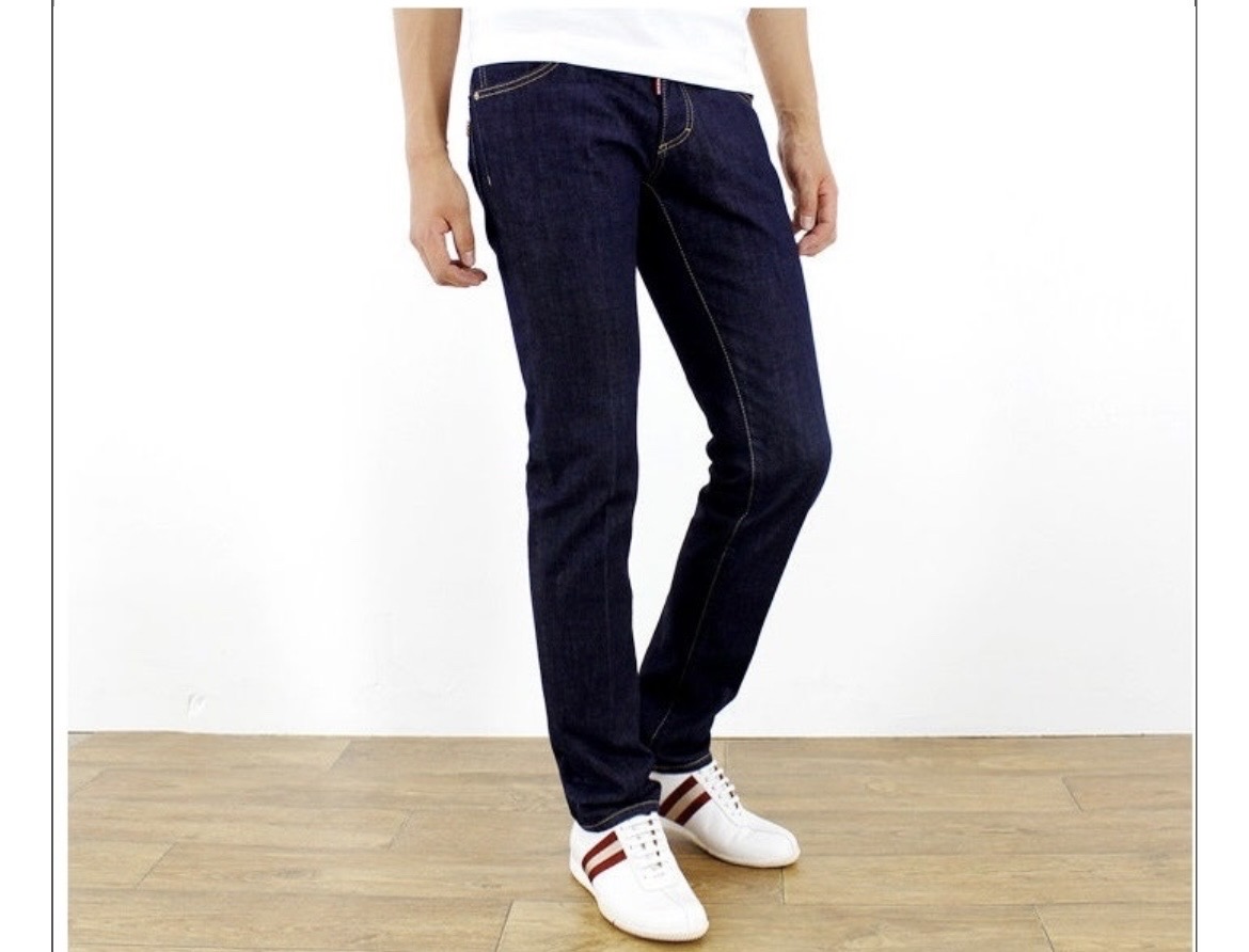 [30] 디스퀘어드 메이플로고 생지데님