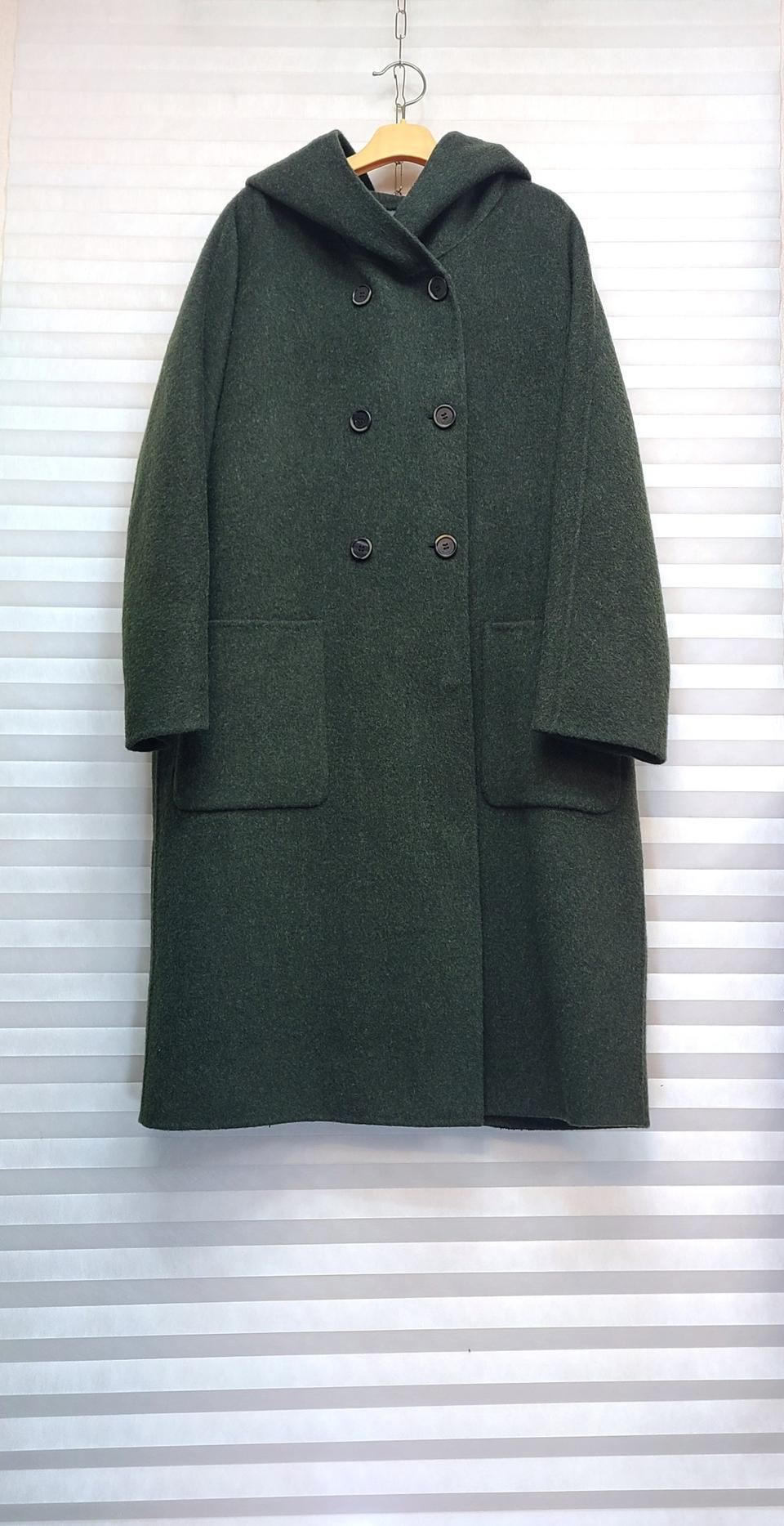 발렌시아> 23년구입-후드 핸드메이드 코트(578천원)