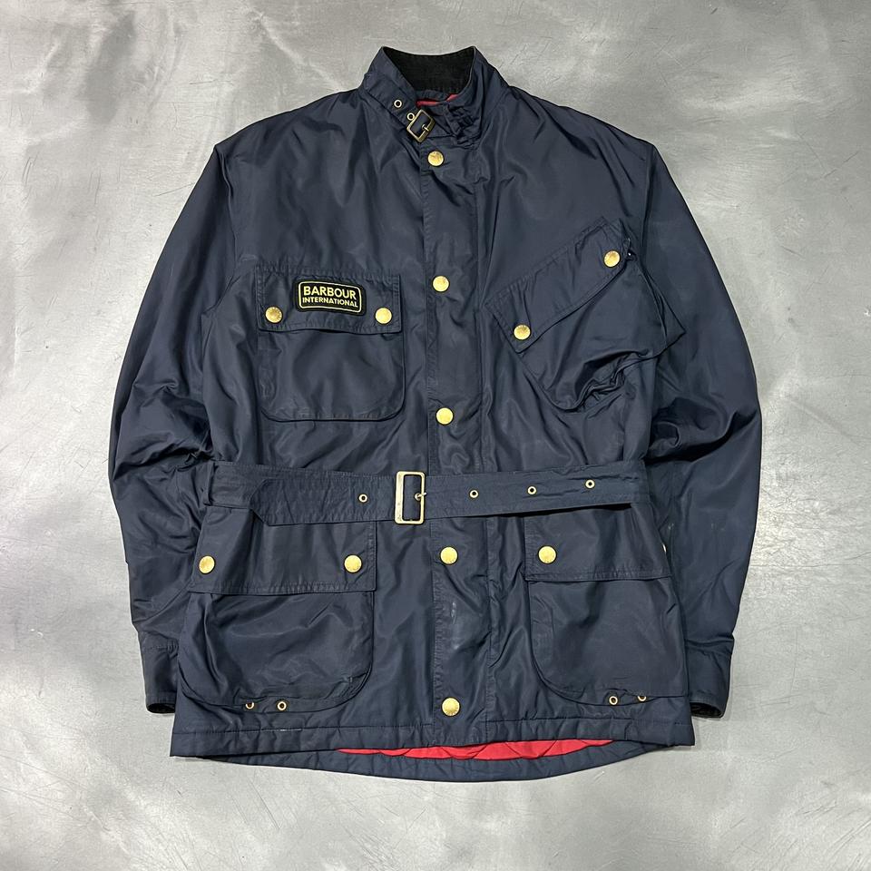 바버 인터네셔널 벨티드 자켓 y14743