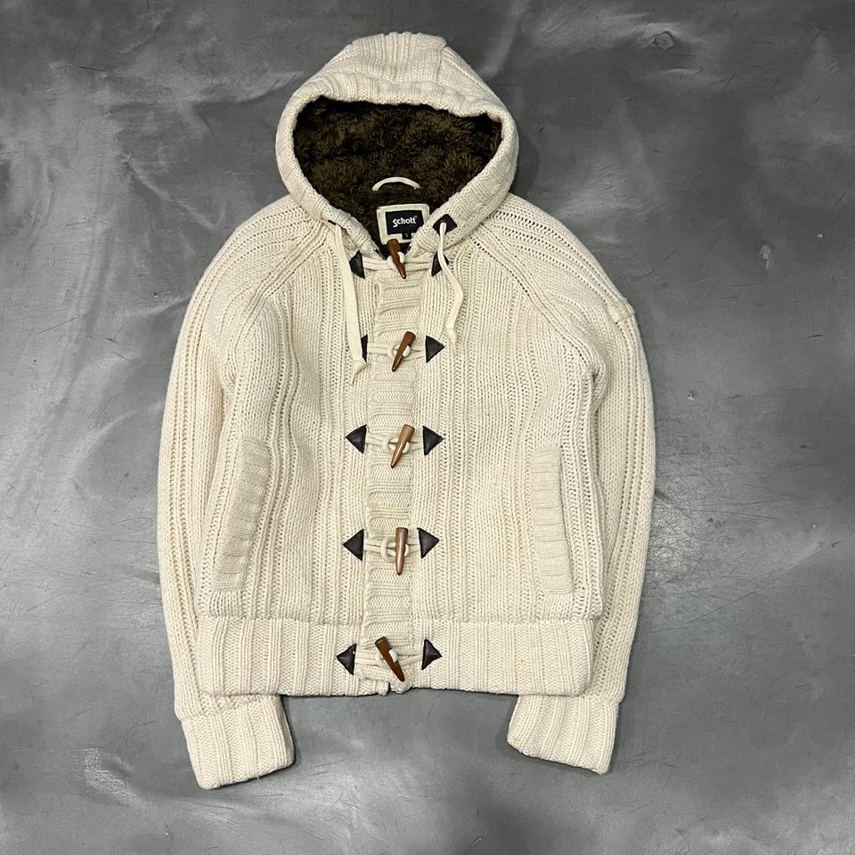 쇼트 더플 후드 가디건 y14745