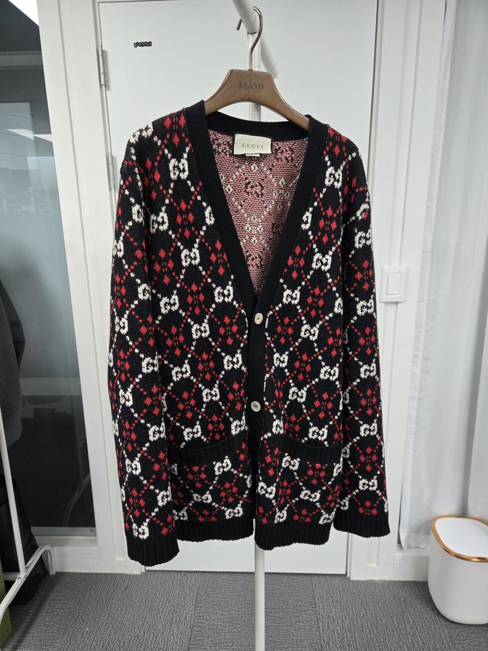 [특가][정품]구찌 시그니처 가디건