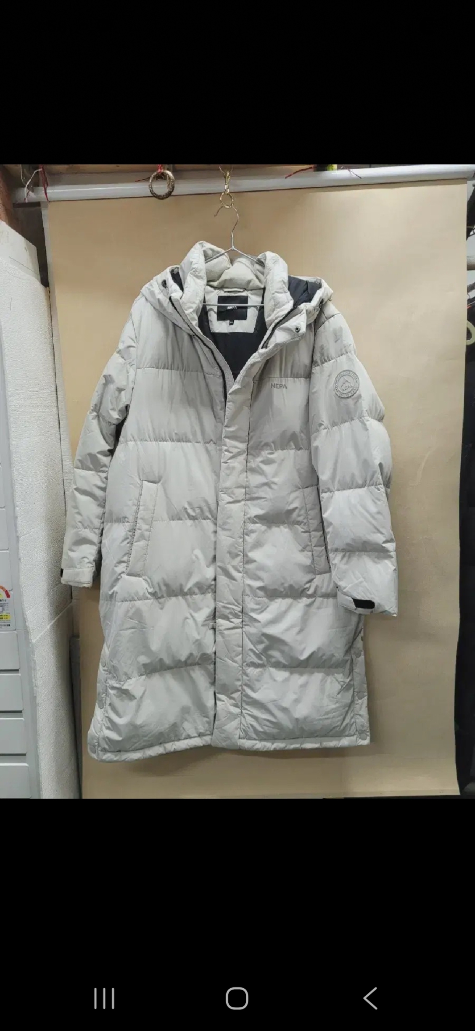 네파롱패딩점퍼 110