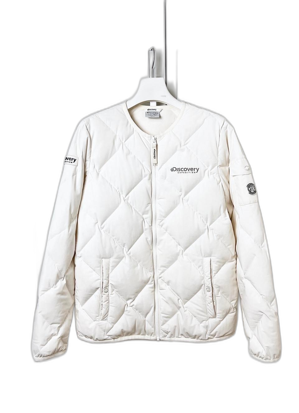 디스커버리 여성 구스다운 패딩 경량 90