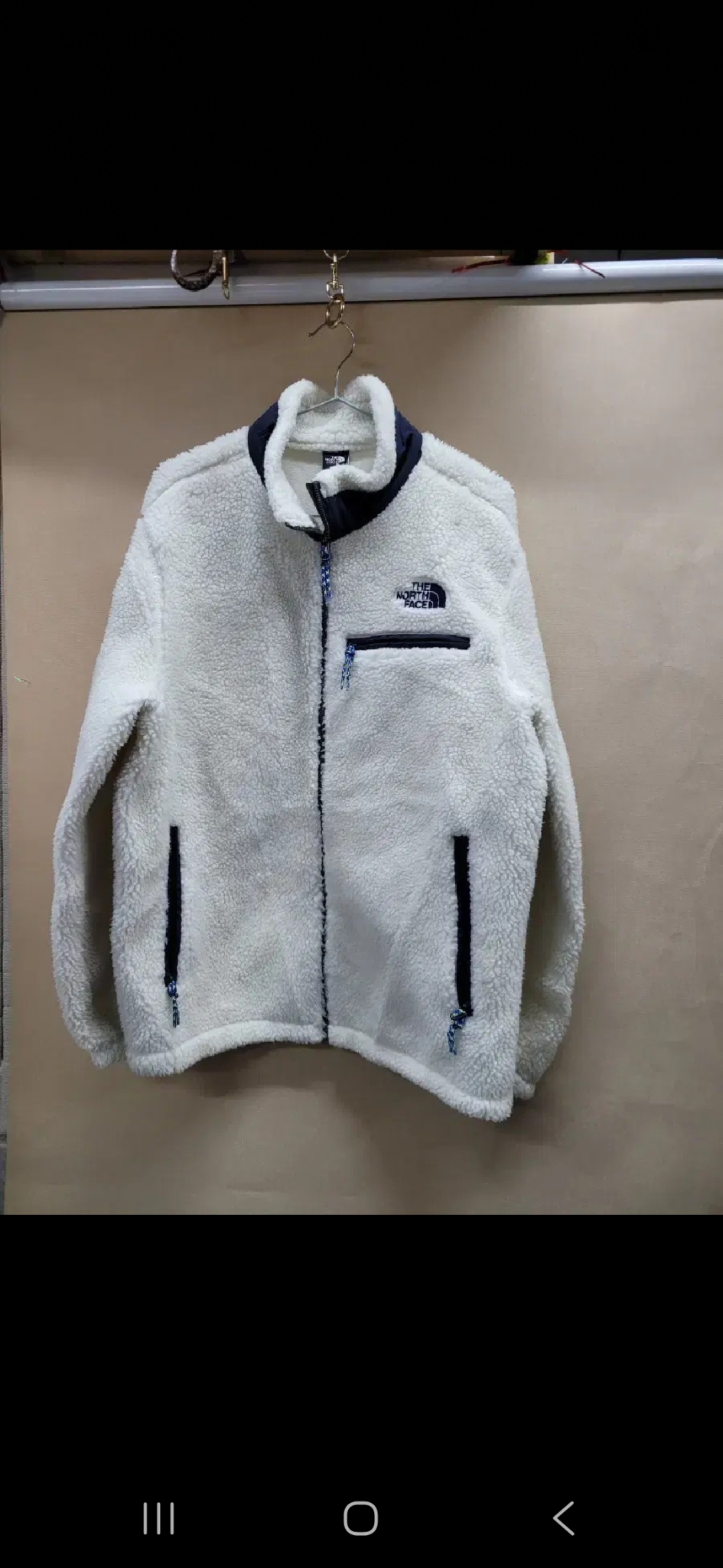 노스페이스후리스점퍼 100