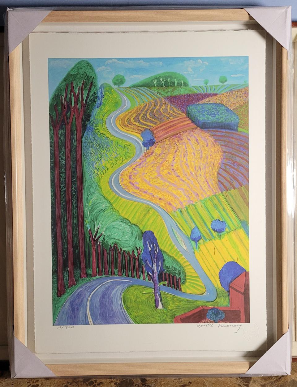 데이비드 호크니 그림 판화 에디션