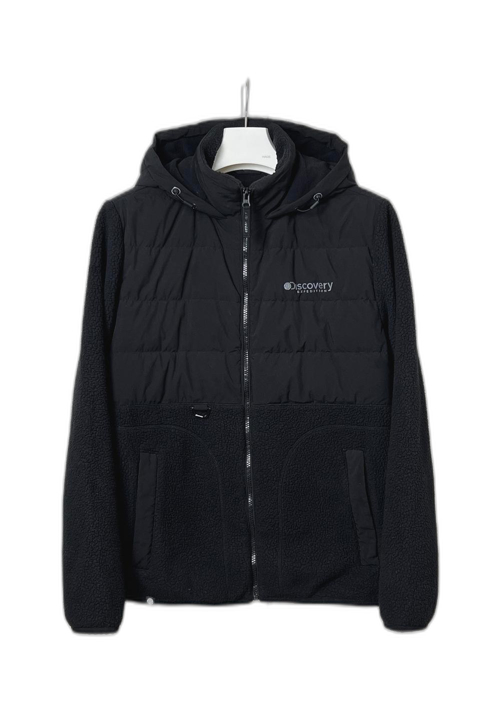 디스커버리 남성 플리스 패딩 하이브리드 100