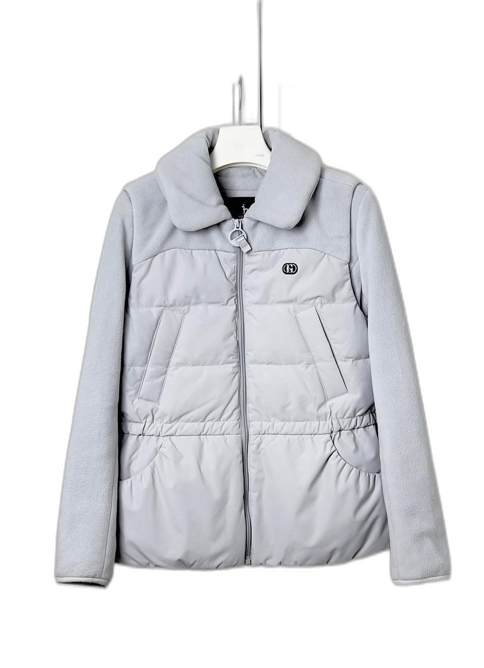 헤지스 골프 여성 패딩 플리스 조끼 세트 90