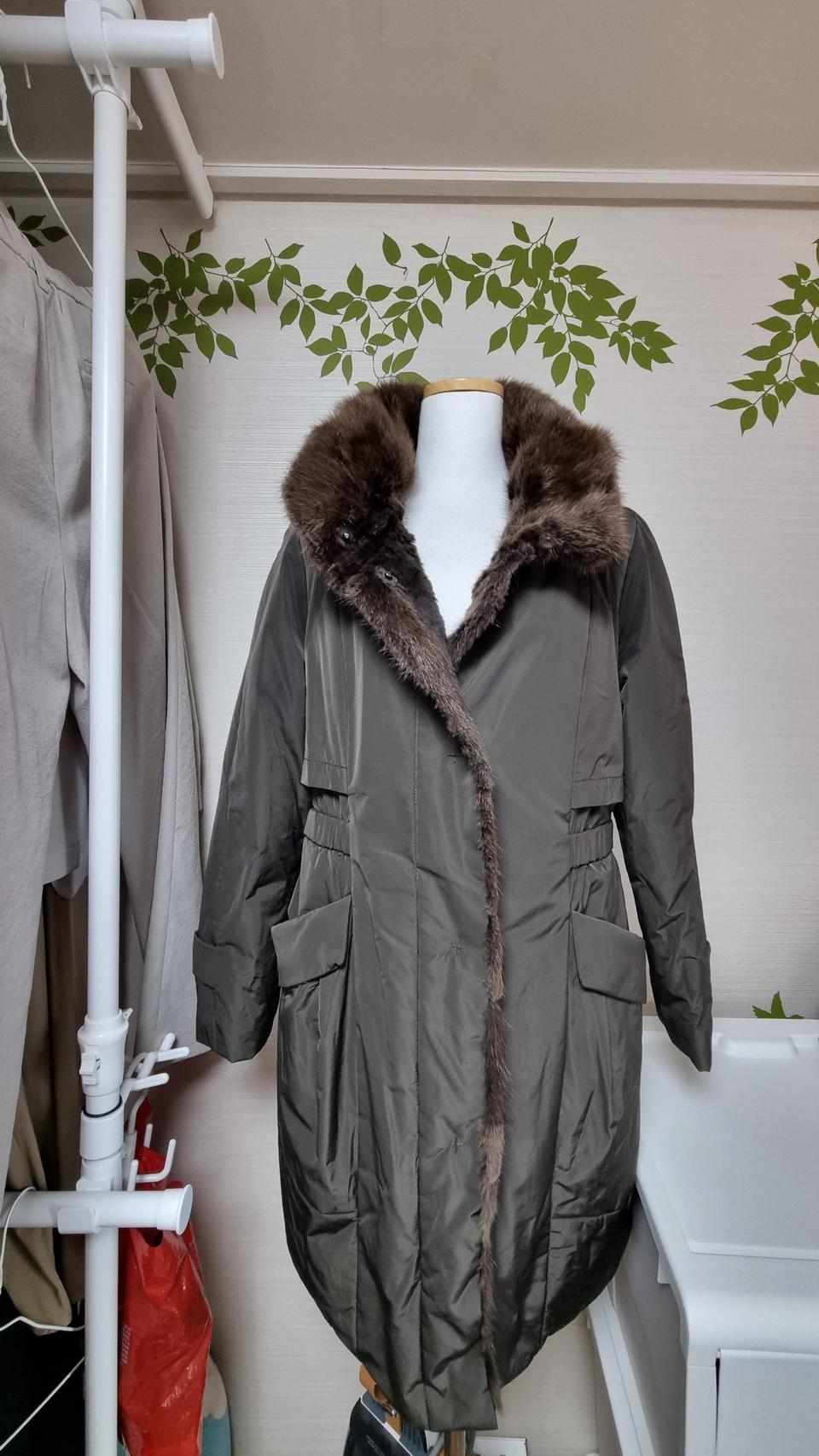 아날도바시니 브라운 패딩 95