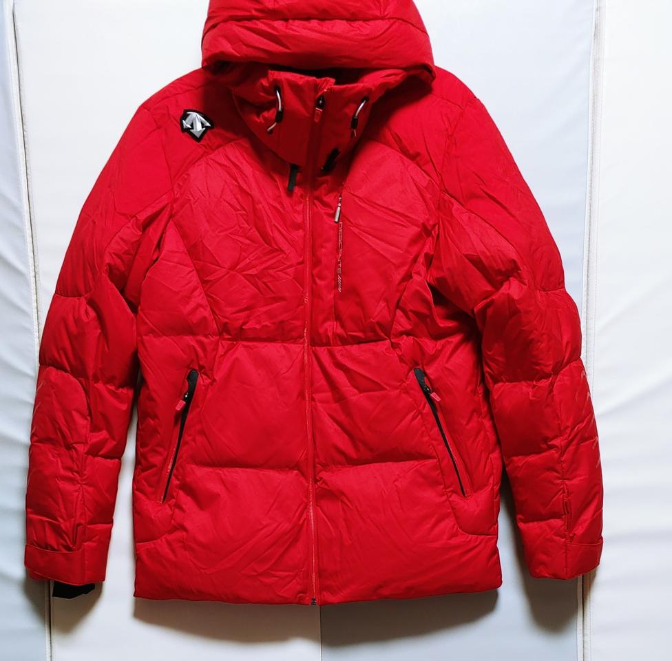 [XXL] 데상트 덕다운 패딩점퍼 레드1388