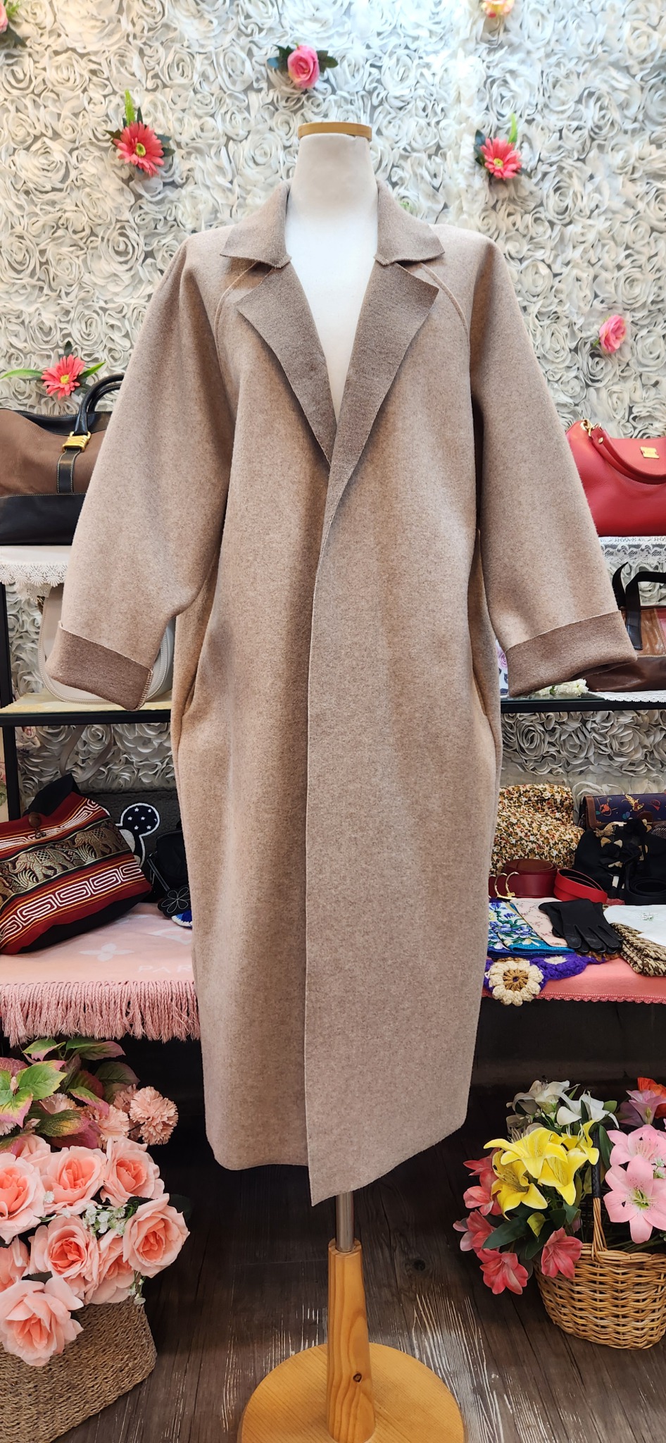 RAVI STUDIO 롱코트 (55 66 77)