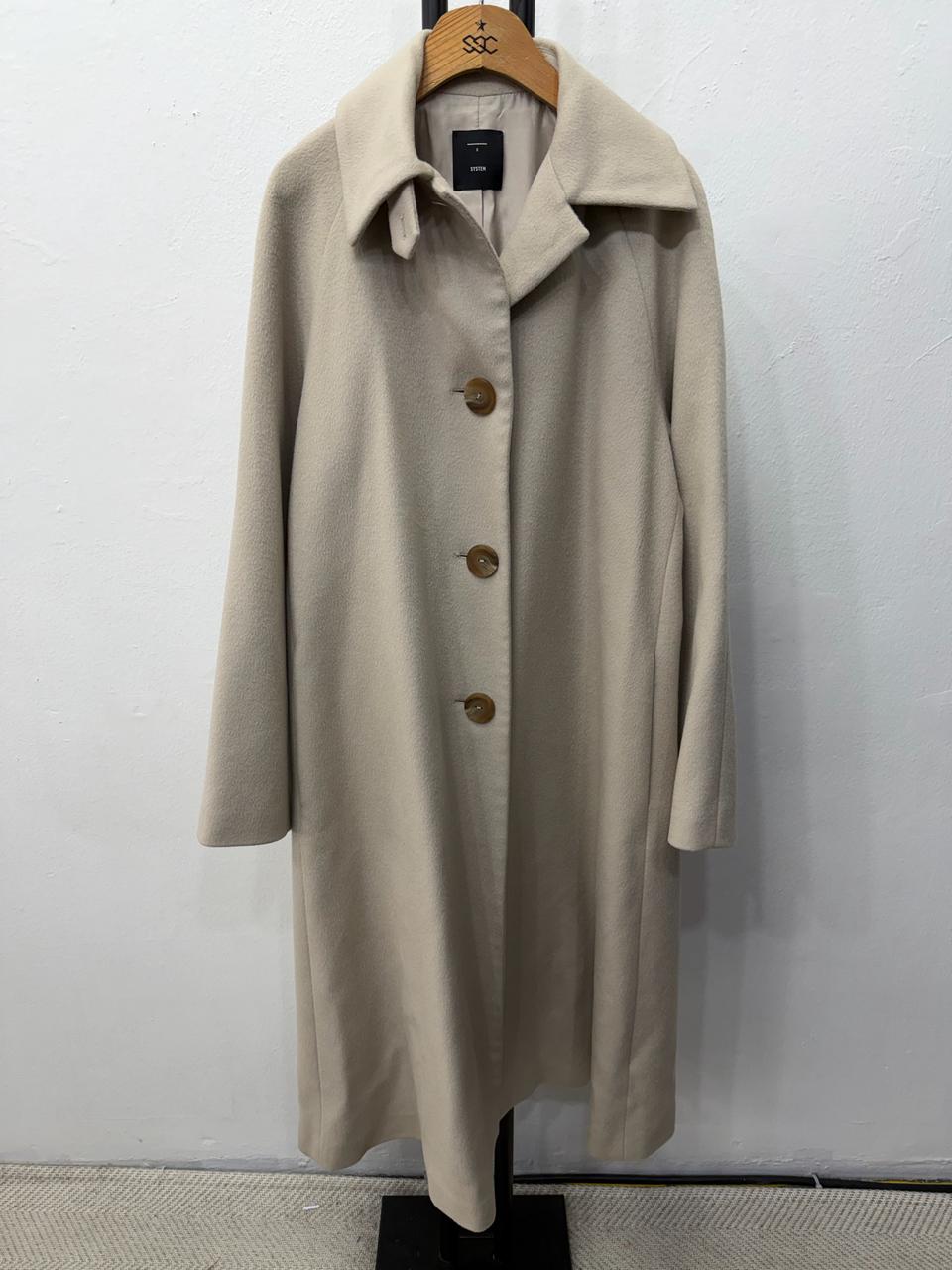 정품) SYSTEM 시스템 한섬 캐시미어 코트 82