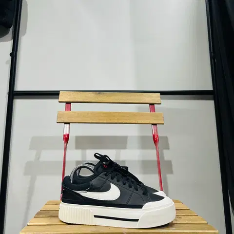 230) 나이키 운동화 여성 여자 신발 코트 레거시 리프트 블랙