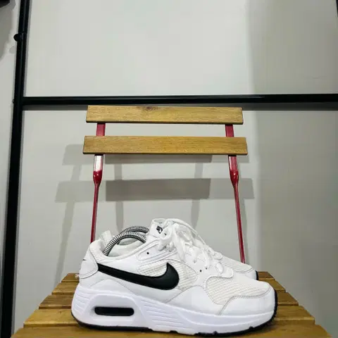 245) 나이키 운동화 여성 여자 신발 에어맥스SC 흰검