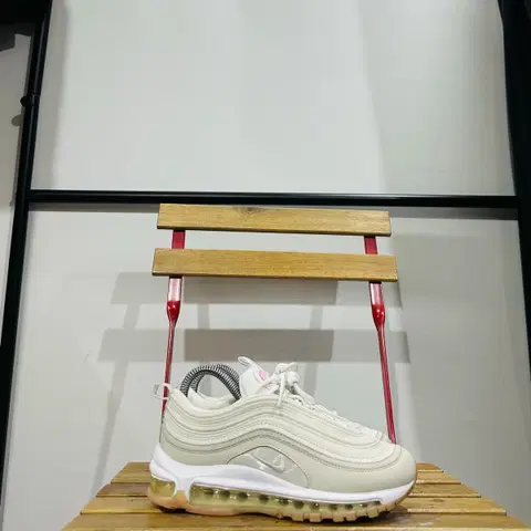 225) 나이키 운동화 여성 여자 신발 에어맥스 97 아이보리