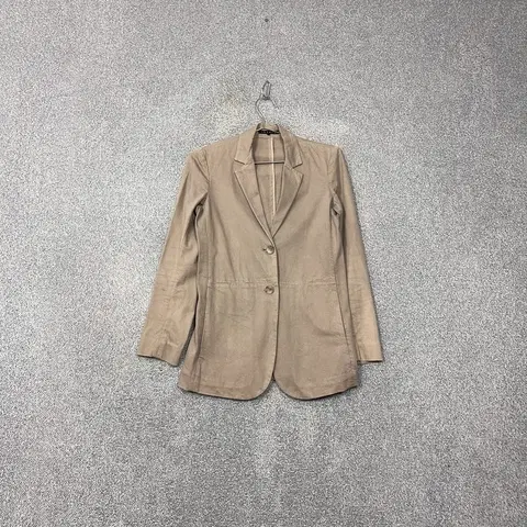 띠어리 여성 코튼 베이지 블레이저 0사이즈