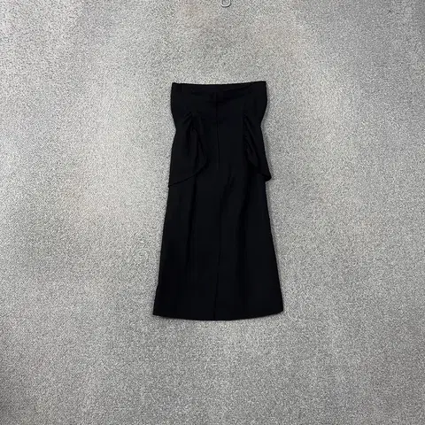 디올 블랙 벨티드 클래식 스커트 S